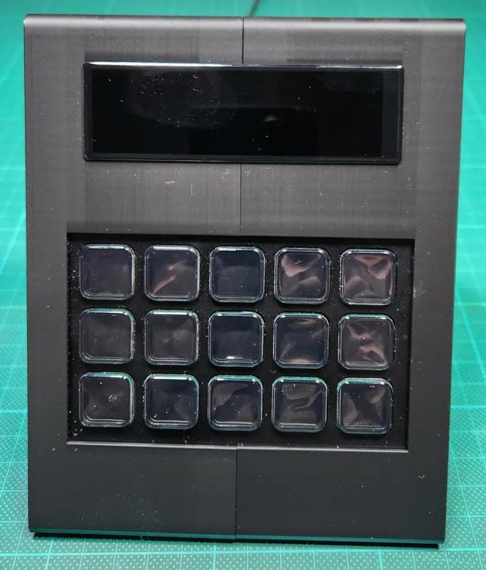 Gridfinity dashboard module for streamdeck mk.1 and Lilygo T-Display S3 Long