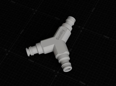 Gardena Y-Piece Adapter Garden Hose