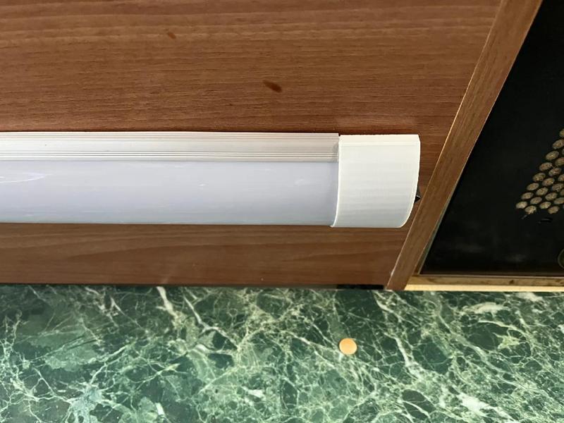 Krytky led světla 1200x75x25