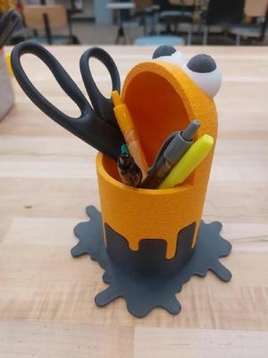 Melting Monster Pen Holder   