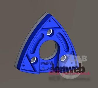 PARKSIDE PAMFW 12 A1/B1 Sanding plate compatible   