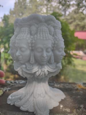 Buddha inspired pen holder