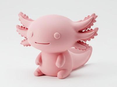 Mini Cute Axolotl Figurine