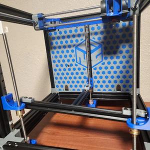 Linear Rail Z Ender 3 NG with Trident-like Bed Carriage   