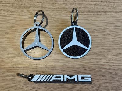 Mercedes keychain – AMG keychain