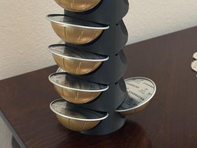 Nespresso Capsules Holder 3×6 for Espresso+Double