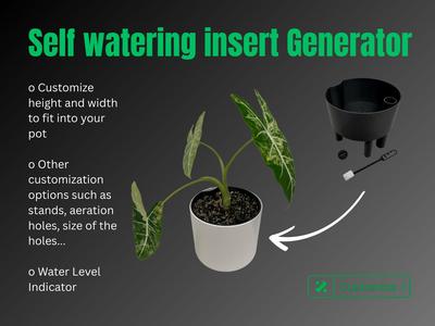Self watering insert Generator