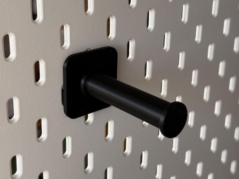 Spool Holder for IKEA Skadis Pegboard