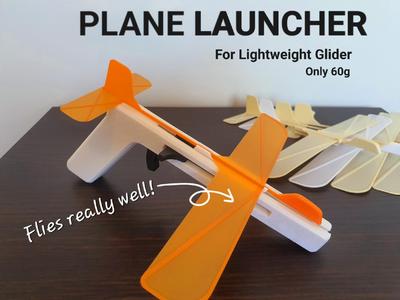 Plane Launcher for Lightweight Glider