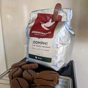 Coffee Bean Bag Clip   