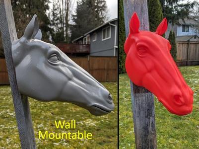 Horse Head for Wall (Large)