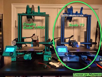 Sunlu T3 to Creality Ender 3 Conversion