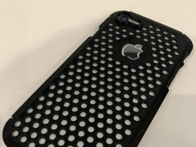 iPhone 7/8/SE Case with Cooling Holes+Camera Guard