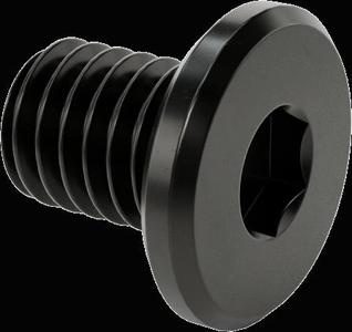 Ultra-Low-Profile Socket Head Screw, M3 x 0.5 mm Thread, 4 mm Long