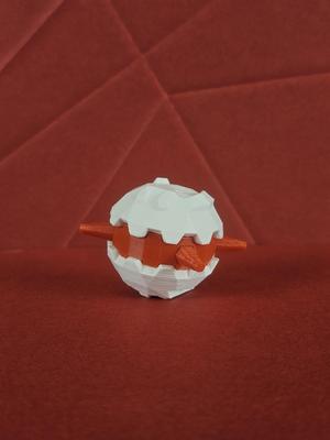 Forretress Low Poly