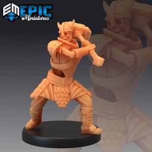 Skeleton Army Hammer / Undead Soldier / Two Hand Fighter