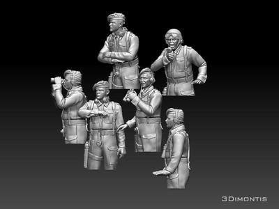 British tank crew ww2