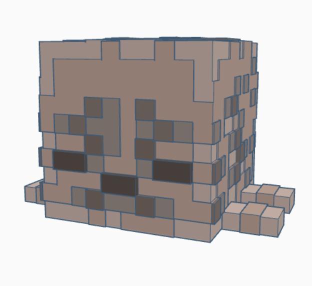 Minecraft Dried Ghast (Textured)