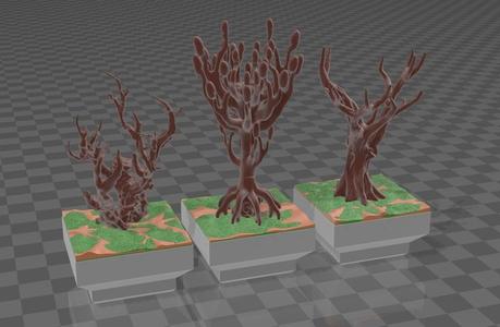 Basic Dead Jungle Terrain 01 (FreeBlocks Compatible)