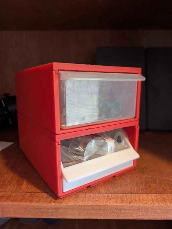 Stackable Drawers for Gridfinity