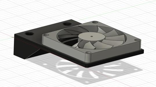 Sovol SV08 Mosfet Fan Bracket