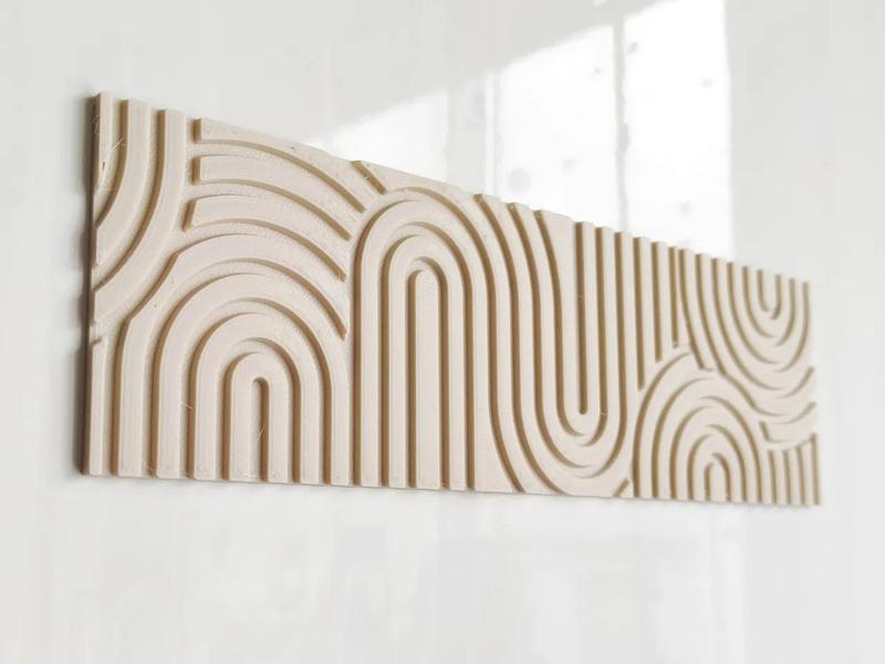 Sand Dune Wall Decor – Simple house interior decoration