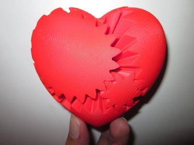 Screwless Heart Gears