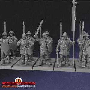 BRETON: Men-at-arms Unit