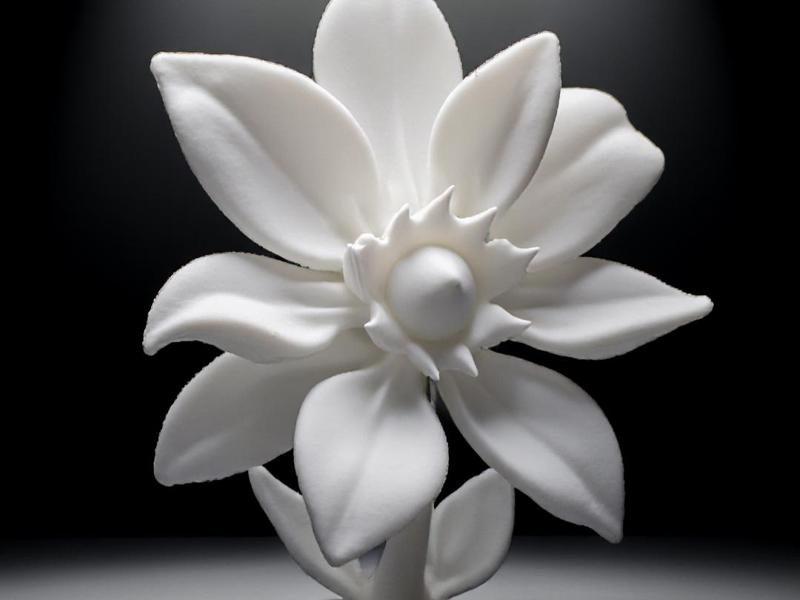 Blossom Elegance – A Delicate Floral Sculpture