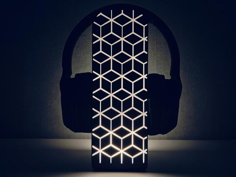 Headphone Stand V2, Lamp kit 001