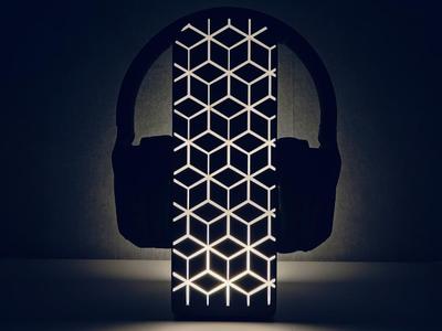 Headphone Stand V2, Lamp kit 001