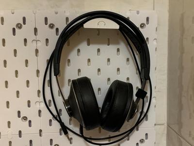 Pegboard Headphone Holder (Compatible with IKEA Skadis)