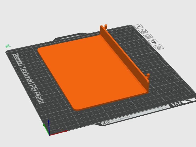 Pegboard Shelf, Shelf with no railing, 16mm hole diameter compatible