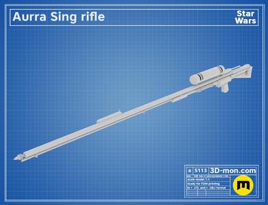 Adventurer slugthrower rifle (Aurra Sing)