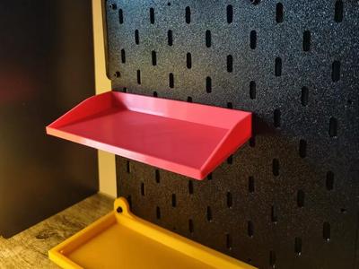 3mm thick pegboard tray with 16cm board length