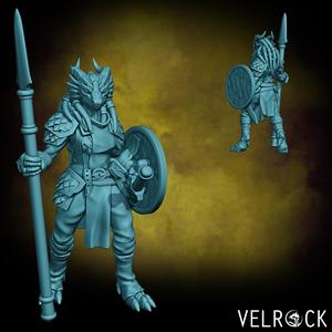 Dragonfolk Soldier/City Guard 7 (Female) (PRESUPPORTED)