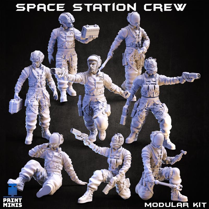 Space Station Crew (modular) – In Orbit Collection