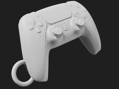 Porte-clé Manette DualSense – Scan 3D