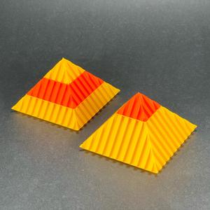 Industrial Pyramid Vase Box