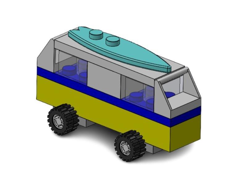 LEGO Surfer Van