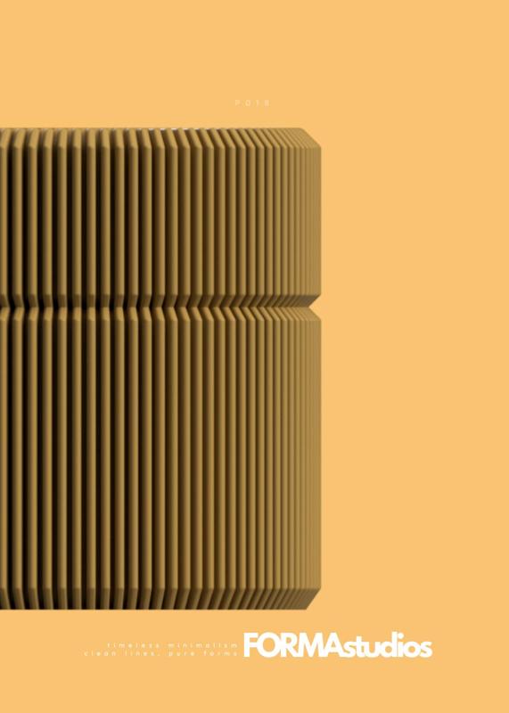 Planter with drip tray large format – FORMAstudios P018