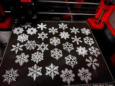 Pendants Snow Flakes