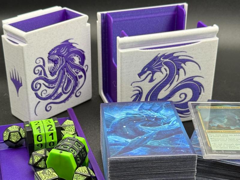 FMP – MTG Deck Box Snap Pro – Sea Creatures