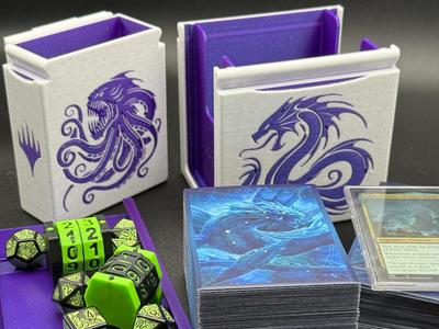 FMP – MTG Deck Box Snap Pro – Sea Creatures