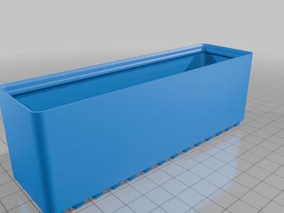 DecFinity 14×4 (140mm x 40mm) undivided bin