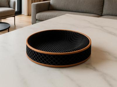 Modern Tray Honeycomb Surface Design