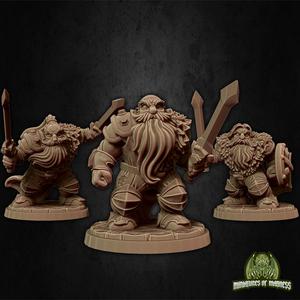 Dwarf Soldier Set 5 [PRE-SUPPORTED]