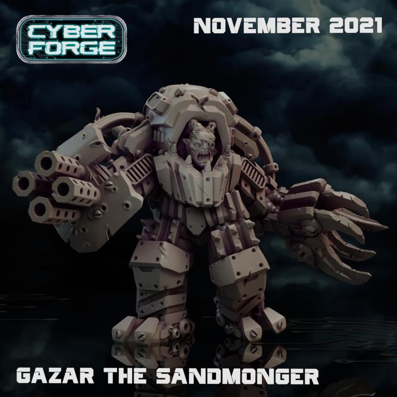 Cyber Forge Gazar The Sandmonger