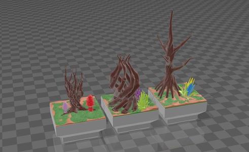 Basic Dead Jungle Terrain 02 (Open Blocks Compatible)