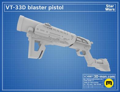 VT-33D Blaster Pistol